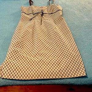 Forever 21 Tan Summer Dress w/t Adjustable Straps, Gently Used, Worn Once
